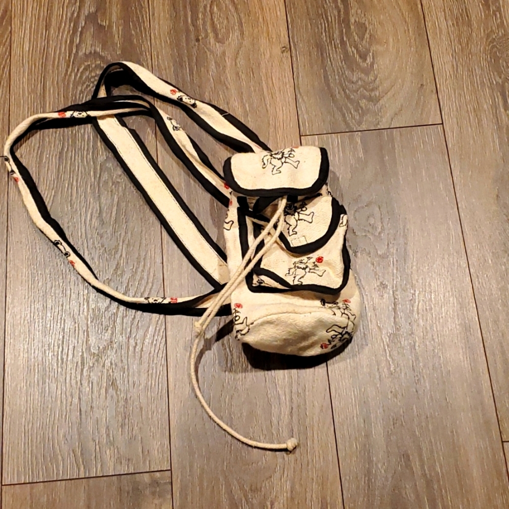 Vintage Greatful Dead mini backpack